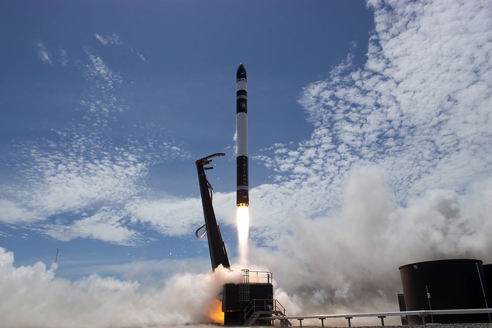 A picture perfect launch of Electron by Rocket Lab