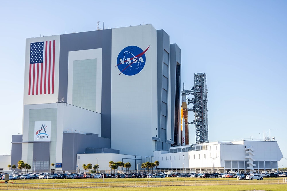 Artemis II Crew Conducts Launch Day Demonstration Inside the Vehicle Assembly Building