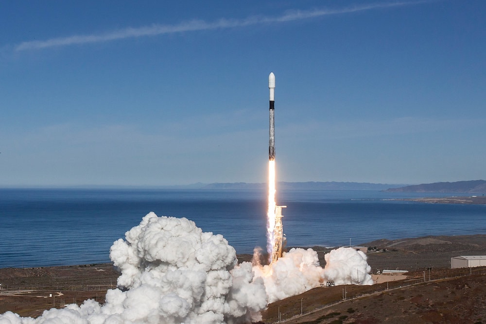 SpaceX successfully launches 64 satellites and lands same booster for the third time