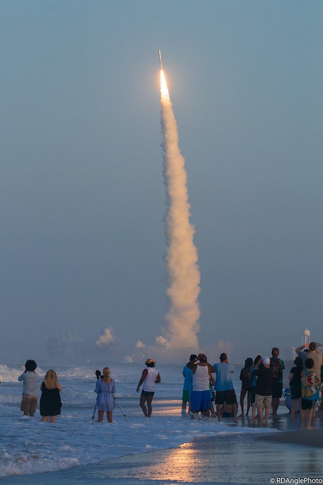 Atlas V successfully launches AFSPC-11 into Florida's golden skies