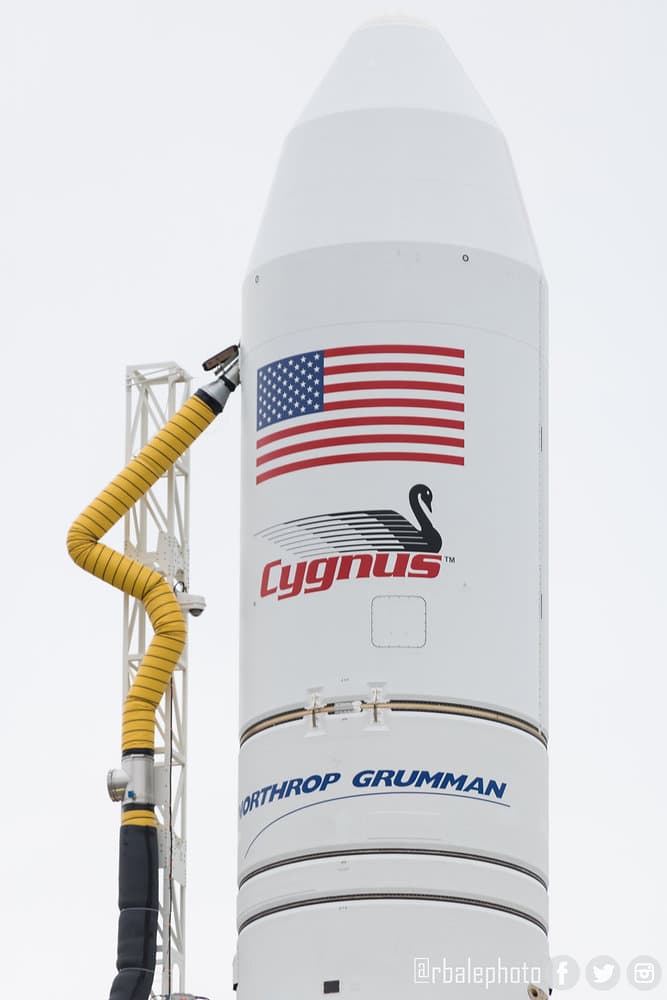 Northrup Grumman's Cygnus spacecraft will launch to the ISS today
