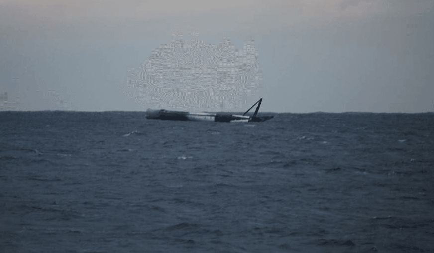 Falcon 9 launches satellite successfully - Unexpectedly lands first stage in water intact