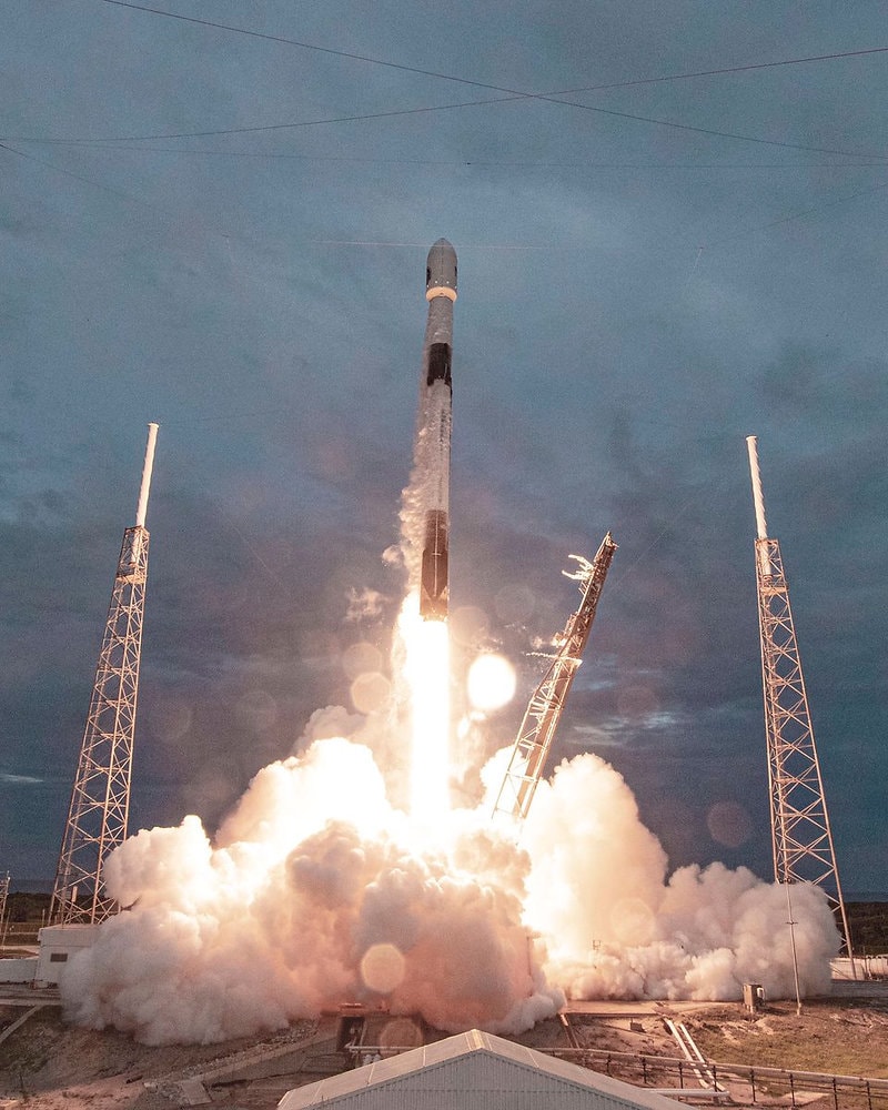 SpaceX successfully completes their first Polar launch from Cape Canaveral, FL