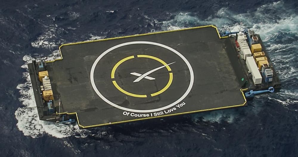 New droneship under construction for SpaceX rocket recovery