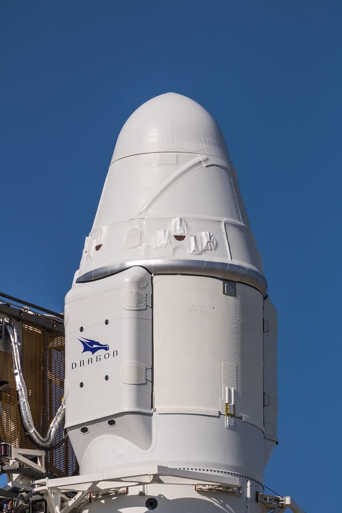 Amidst weather, Dragon is preparing for launch tomorrow morning.