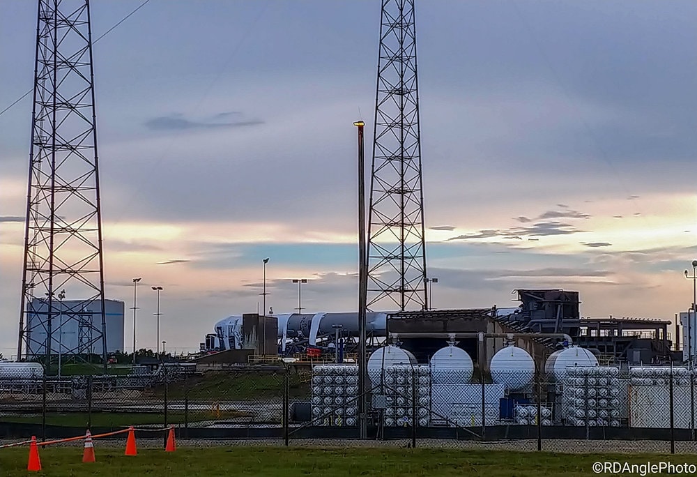 Early morning spectacular tomorrow as the Falcon 9 will ascend into the skies just before sunrise